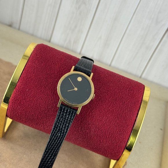 Vintage Zenith Movado Swiss Watch 1950's Stainless Steel Case has Gold Plating - Picture 5 of 11